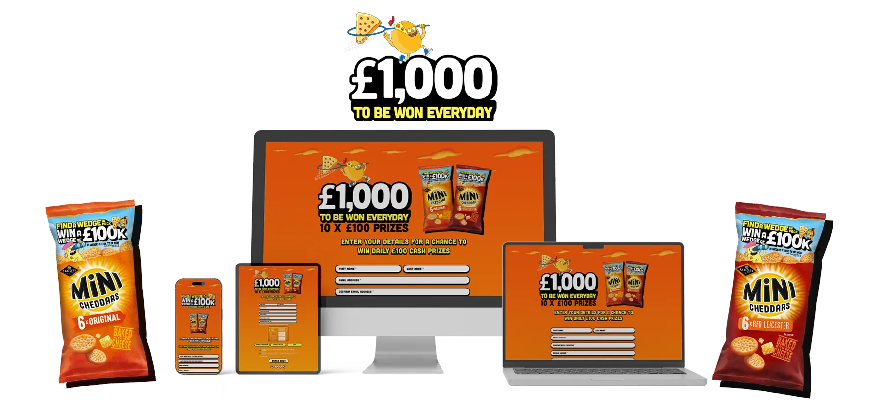 Mini Cheddars: Find a Wedge Giveaway - Devices