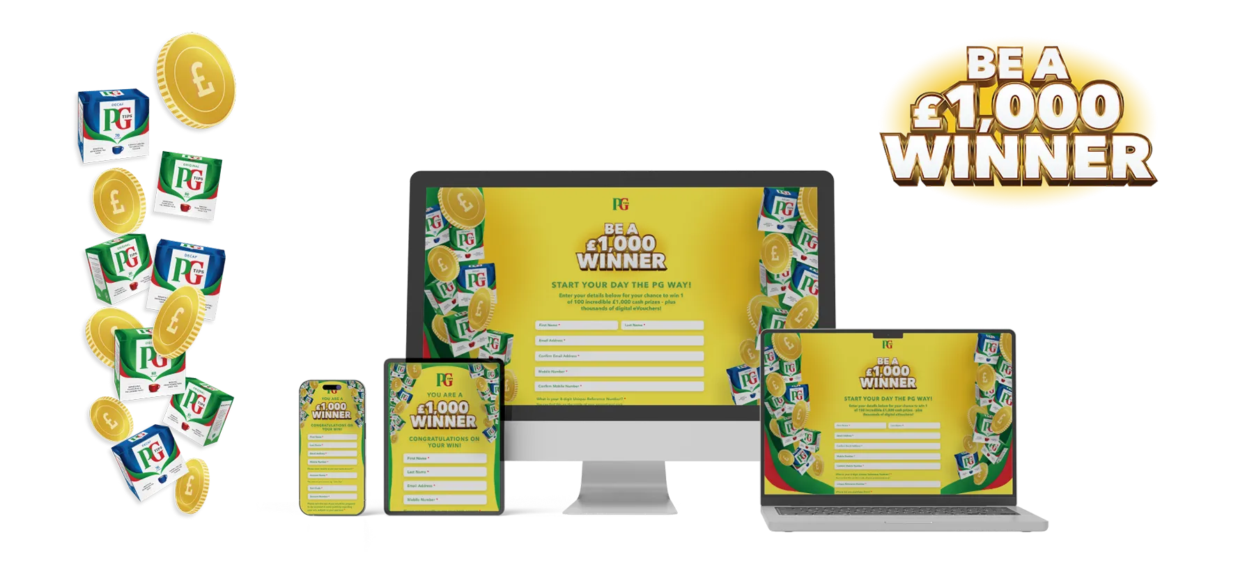 PG Tips Lucky Dip - Devices